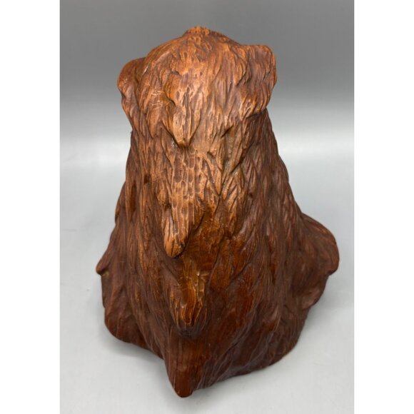 Vtg Red Mill Bald Eagle Head Bust Figurine‎ 1990 Patriotic - Picture 4 of 6